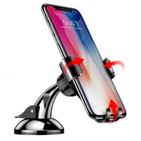 BASEUS ΒΑΣΗ ΣΤΗΡΙΞΗΣ CAR HOLDER OSCULUM GRAVITY BLACK