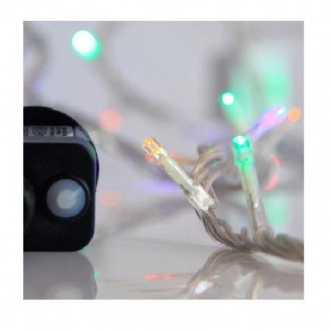 EUROLAMP 240 LED, 8 ΠΡΟΓΡΑΜΜΑΤΑ, ΔΙΑΦΑΝΟ ΚΑΛΩΔΙΟ, ΧΡΩΜΑΤΙΣΤΟ LED ΑΝΑ 5cm, ΙΡ44, 600-11582