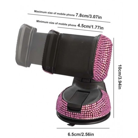 ΔΙΑΚΟΣΜΗΤΙΚΗ ΒΕΝΤΟΥΖΑ ΤΗΛΕΦΩΝΟΥ ΑΥΤΟΚΙΝΗΤΟΥ RHINESTONE