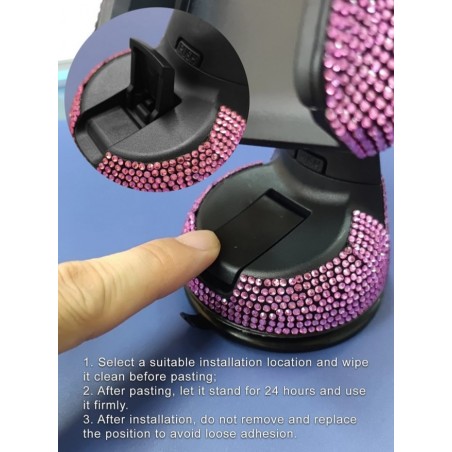 ΔΙΑΚΟΣΜΗΤΙΚΗ ΒΕΝΤΟΥΖΑ ΤΗΛΕΦΩΝΟΥ ΑΥΤΟΚΙΝΗΤΟΥ RHINESTONE