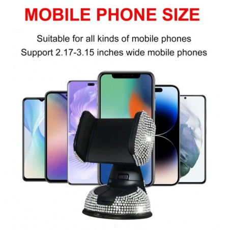 ΔΙΑΚΟΣΜΗΤΙΚΗ ΘΗΚΗ ΤΗΛΕΦΩΝΟΥ ΑΥΤΟΚΙΝΗΤΟΥ RHINESTONE