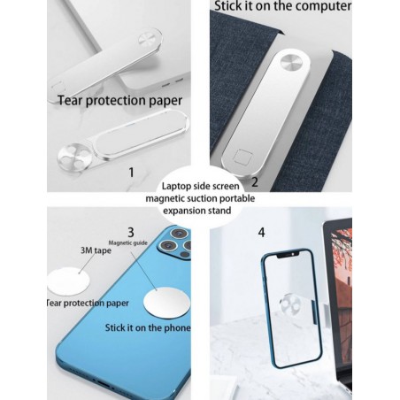 ΜΑΓΝΗΤΙΚΗ ΠΡΟΕΚΤΑΣΗ ΤΗΛΕΦΩΝΟΥ ΓΙΑ ΦΟΡΗΤΟ ΥΠΟΛΟΓΙΣΤΗ, ΒΑΣΗ ΥΠΟΛΟΓΙΣΤΗ