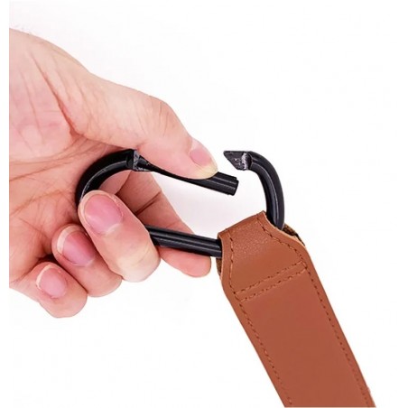 ΔΕΡΜΑΤΙΝΟΣ ΓΑΝΤΖΟΣ ΠΑΙΔΙΚΟΥ ΚΑΡΟΤΣΙΟΥ ΜΕ ΠΕΡΙΣΤΡΟΦΗ 360 ΜΟΙΡΩΝ