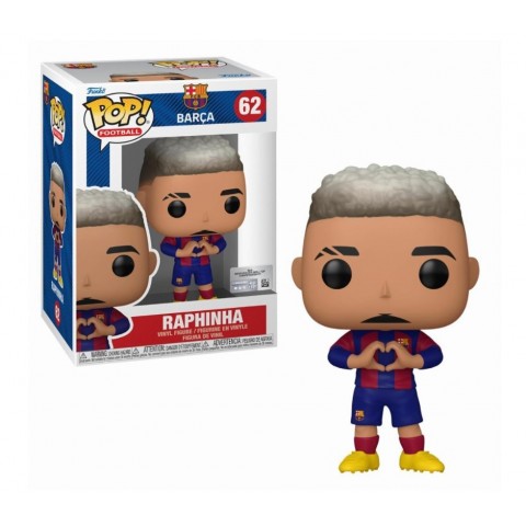 FUNKO POP! FOOTBALL: BARCELONA - RAPHINA 62 VINYL FIGURE