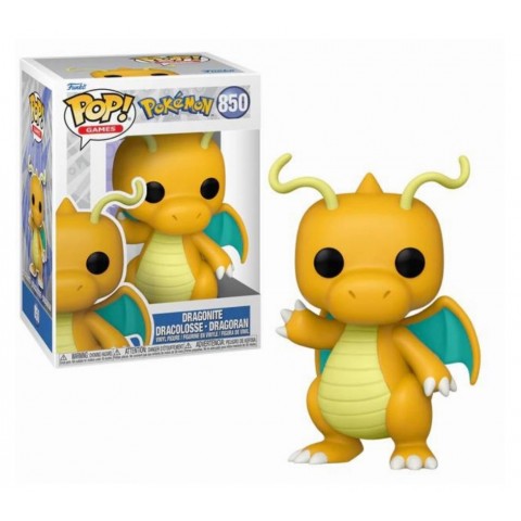 FUNKO POP! GAMES: POKEMON - DRAGONITE 850 VINYL FIGURE
