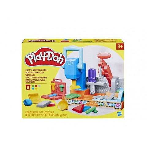 HASBRO PLAY DOH STAMP N SAW TOOL BENCH (F9141)
