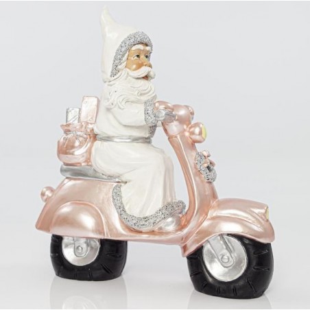 ΑΓΙΟΣ ΒΑΣΙΛΗΣ ΛΕΥΚΟΣ ΣΕ ΜΗΧΑΝΑΚΙ ΡΟΖ, 29X11,5X33CM 600-41145