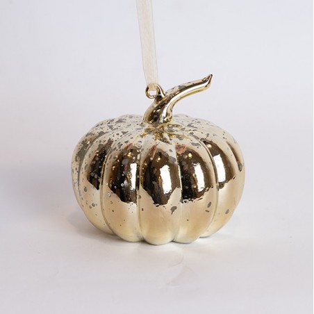 ΓΥΑΛΙΝΗ ΚΟΛΟΚΥΘΑ ΦΩΤΙΖΟΜΕΝΗ, ΧΡΥΣΗ, 10.8CM 600-42906