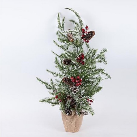 ΔΕΝΤΡΑΚΙ ΜΕ BERRIES KAI ΚΟΥΚΟΥΝΑΡΙΑ, 75CM 600-46117