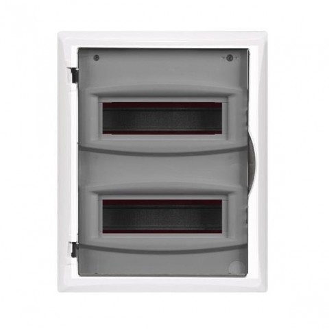 ΠΙΝΑΚΑΣ ΧΩΝΕΥΤΟΣ ΠΛΑΣΤΙΚΟΣ ECONOMIC 2Χ12 IP 40 (PE+N) 151-25033