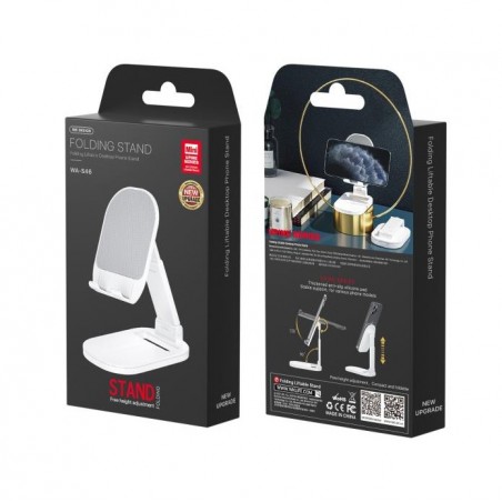 WK WA-S46 ΒΑΣΗ ΓΡΑΦΕΙΟΥ ΓΙΑ ΚΙΝΗΤΟ ΣΕ ΛΕΥΚΟ ΧΡΩΜΑ