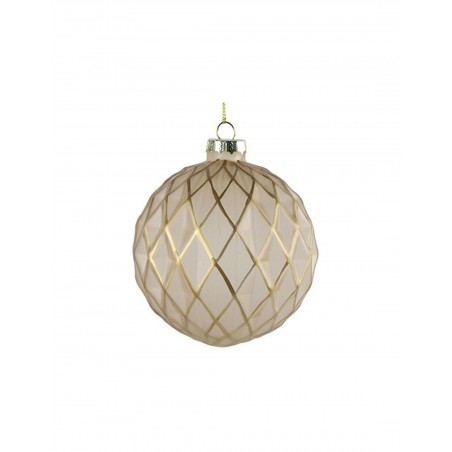 ΜΠΑΛΑ ΓΥΑΛΙΝΗ ΕΚΡΟΥ ΜΑΤ ΜΕ ΧΡΥΣΑ ΣΧΕΔΙΑ Φ8