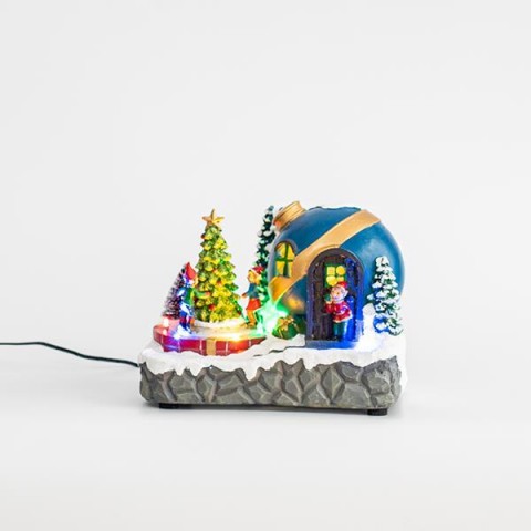 EUROLAMP ΜΠΑΛΑ-ΣΠΙΤΙ ΞΩΤΙΚΩΝ, 6 LED, ΜΕ ΜΕΤΑΣΧΗΜΑΤΙΣΤΗ, ΜΕ ΚΙΝΗΣΗ, 20x25x17,5cm 600-44845