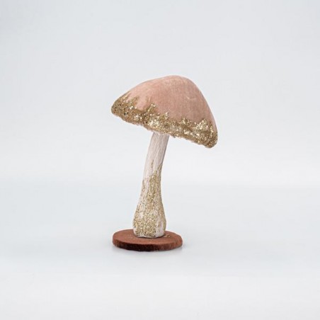 EUROLAMP ΒΕΛΟΥΔΙΝΟ ΜΑΝΙΤΑΡΙ, ΣΟΜΟΝ, ΜΕ ΧΡΥΣΟ ΓΚΛΙΤΕΡ, 16x26cm 600-45556