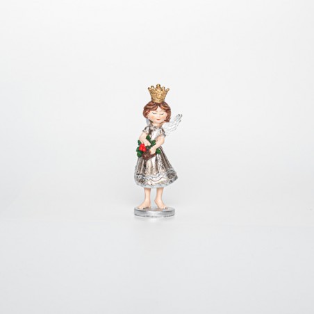 EUROLAMP ΑΓΓΕΛΑΚΙ ΠΟΛΥΡΕΖΙΝ, ΜΕ ΔΕΝΤΡΑΚΙ, 2 ΣΧΕΔΙΑ, 4x4x11,50cm 600-45824