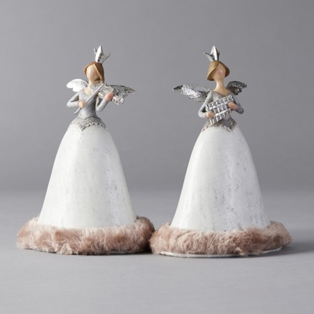 EUROLAMP ΠΟΛΥΡΕΖΙΝ ΓΚΡΙ ΑΓΓΕΛΑΚΙ, 2 ΣΧΕΔΙΑ, 11,50x8,5x18cm 600-45878