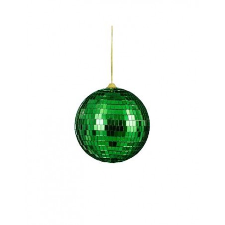 ΜΠΑΛΑ DISCO MIRROR ΠΡΑΣΙΝΗ 10cm ( 1ΤΕΜ)