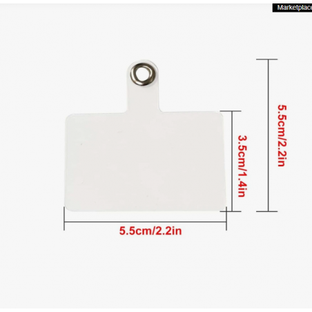 ΑΝΤΑΛΛΑΚΤΙΚΟ PAD ΔΙΑΦΑΝΟ ΓΙΑ STRAP ΚΙΝΗΤΟΥ (3 ΤΕΜ)