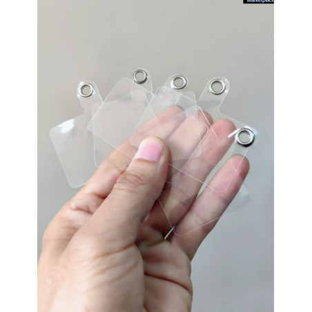 ΑΝΤΑΛΛΑΚΤΙΚΟ PAD ΔΙΑΦΑΝΟ ΓΙΑ STRAP ΚΙΝΗΤΟΥ (3 ΤΕΜ)