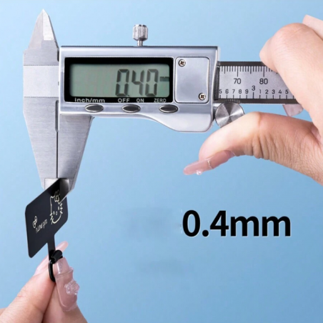 PAD ΓΙΑ STRAP ΛΑΙΜΟΥ ΚΙΝΗΤΟΥ ΤΗΛΕΦΩΝΟΥ ΜΑΥΡΟ ΜΕ ΓΑΤΟΥΛΑ