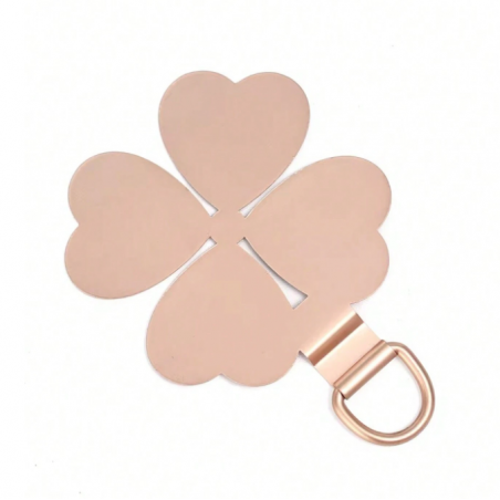 PAD ΓΙΑ STRAP ΚΙΝΗΤΟΥ ROSE GOLD ΤΕΤΡΑΦΥΛΛΟ ΤΡΙΦΥΛΛΙ