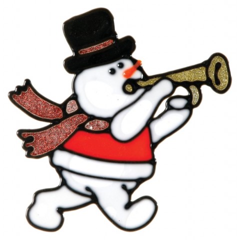 LIANOS ΧΡΙΣΤΟΥΓΕΝΝΙΑΤΙΚΗ ΑΥΤΟΚΟΛΛΗΤΗ ΦΙΓΟΥΡΑ ΤΖΑΜΙΟΥ 15x10 CM ( 165925 )