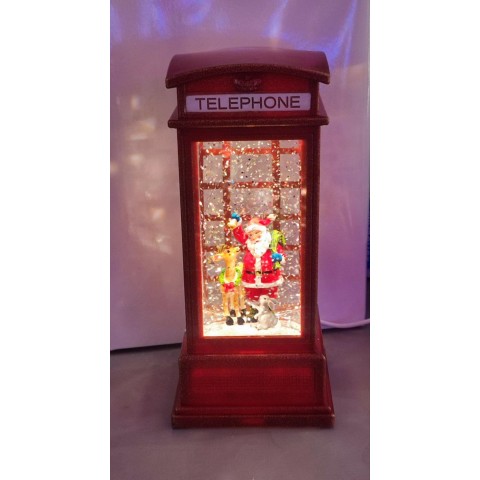 ΦΩΤΙΖΟΜΕΝΟΣ ΤΗΛΕΦΩΝΙΚΟΣ ΘΑΛΑΜΟΣ ΑΓΙΟΣ ΒΑΣΙΛΗΣ ΜΕ ΕΛΑΦΙ,ΜΕ ΚΙΝΗΣΗ ΚΑΙ ΜΟΥΣΙΚΗ, ΔΙΑΚΟΣΜΗΤΙΚΟ ΜΠΑΤΑΡΙΑΣ-USB (9.2*9.2*19.8 CM)