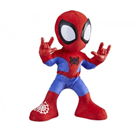 Hasbro Spiderman Marvel Spidey And His Amazing Friends Dance N Crawl Spidey Λούτρινο Με Φώτα Και Ήχους (F6722)
