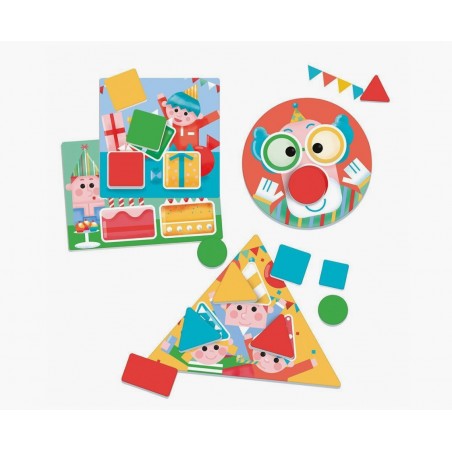 AS Σχήματα Χρώματα Εκπαιδευτικό Παιχνίδι Γνώσεων Εξυπνούλης για 2-4 Ετών