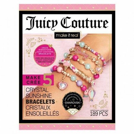 MAKE IT REAL JUICY COUTURE CRYSTAL SUNSHINE BRACELETS (4433)