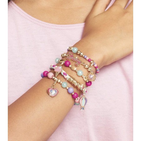 MAKE IT REAL JUICY COUTURE CRYSTAL SUNSHINE BRACELETS (4433)