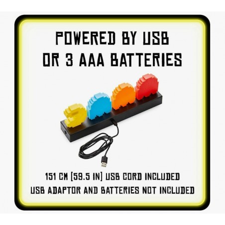 Paladone Παιδικό Διακοσμητικό Φωτιστικό Pac Man and Ghosts Πολύχρωμο 30x10cm