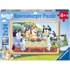 RAVENSBURGER PUZZLE2X 24 ΤΕΜ. BLUEY- 05711
