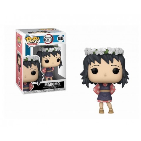 Funko Pop! Animation: Demon Slayer: Kimetsu No Yaiba - Makomo (Flower Headdress) 1405 Vinyl Figure (72132)