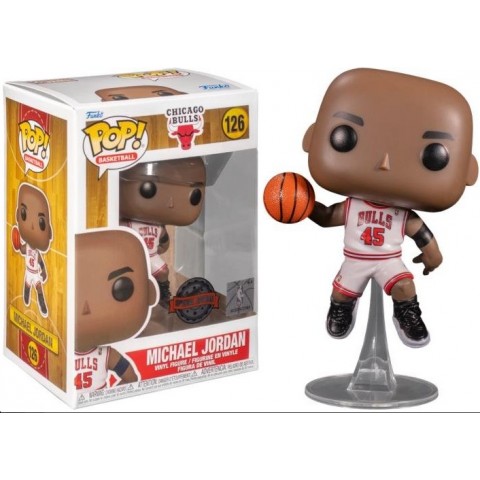 Funko Pop! NBA Basketball: Bulls - Michael Jordan (1995 Playoffs) (Special Edition) 126 Vinyl Figure (59180)
