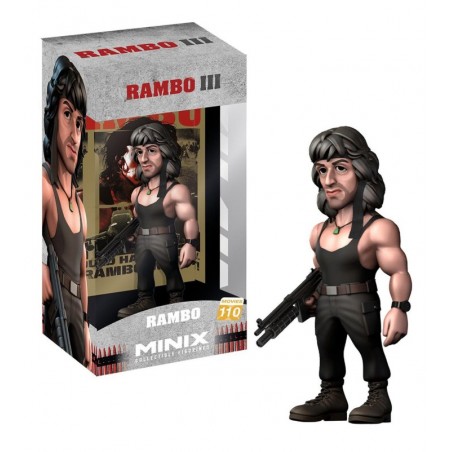 Minix Collectible Figurines Movies: Rambo - Rambo With T-Shirt Figure 12 cm (MNXB7000)