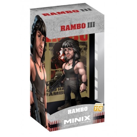 Minix Collectible Figurines Movies: Rambo - Rambo With T-Shirt Figure 12 cm (MNXB7000)