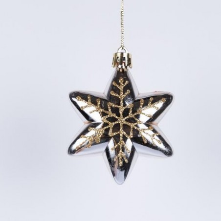 EUROLAMP ΑΣΤΕΡΑΚΙ, ΣΑΜΠΑΝΙ, ΣΕΤ 4ΤΜΧ, 5cm (600-46548)