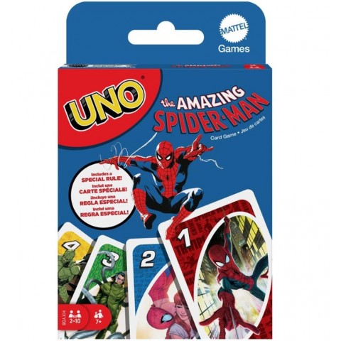 Mattel Uno:The Amazing Spiderman - Card Game (HXY08)