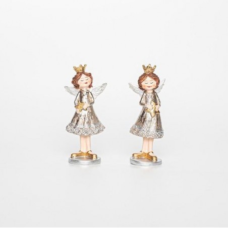 EUROLAMP ΑΓΓΕΛΑΚΙ ΠΟΛΥΡΕΖΙΝ, ΜΕ ΑΣΤΕΡΙ, 2 ΣΧΕΔΙΑ, 5x4x10,50cm (600-45825)