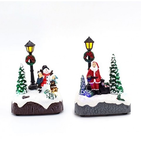 EUROLAMP DISPLAY BOX, ΧΡΙΣΤΟΥΓΕΝΝΙΑΤΙΚΗ ΠΑΡΑΣΤΑΣΗ, ΜΠΑΤΑΡΙΑΣ, 2 ΣΧΕΔΙΑ, 12ΤΜΧ, 9.6x5.7x12.8cm (600-47928)