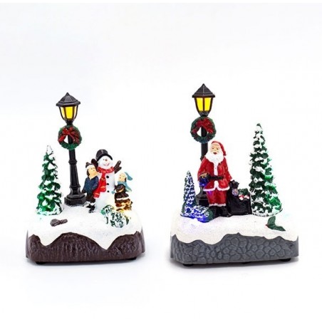 EUROLAMP DISPLAY BOX, ΧΡΙΣΤΟΥΓΕΝΝΙΑΤΙΚΗ ΠΑΡΑΣΤΑΣΗ, ΜΠΑΤΑΡΙΑΣ, 2 ΣΧΕΔΙΑ, 12ΤΜΧ, 9.6x5.7x12.8cm (600-47928)