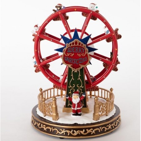 EUROLAMP ΡΟΔΑ ΛΟΥΝΑ ΠΑΡΚ ΦΩΤΙΖΟΜΕΝΗ, ΜΟΥΣΙΚΗ ΚΑΙ ΚΙΝΗΣΗ, ΜΕ ΜΕΤΑΣΧΗΜΑΤΙΣΤΗ, 20,9Χ20,9Χ26,4cm (600-46361)