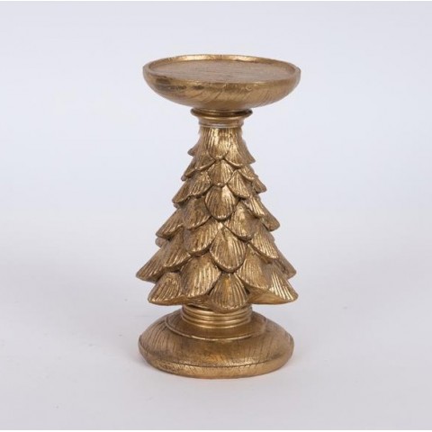 EUROLAMP ΔΙΑΚΟΣΜΗΤΙΚΟ ΚΗΡΟΠΗΓΙΟ, ΧΡΙΣΤΟΥΓΕΝΝΙΑΤΙΚΟ ΔΕΝΤΡΟ, ΧΡΥΣΟ, 8x12cm (600-46076)