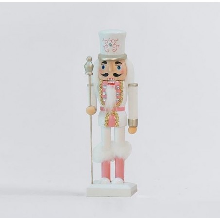 EUROLAMP ΚΑΡΥΟΘΡΑΥΣΤΗΣ, ΠΛΑΣΤΙΚΟΣ, ΛΕΥΚΟ ΜΕ ΡΟΖ, 25,5cm (600-46458)