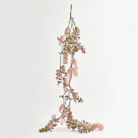 EUROLAMP ΚΛΑΔΑ, ΜΕ ΡΟΖ ΚΟΥΚΟΥΝΑΡΙΑ, 110cm (600-45896)