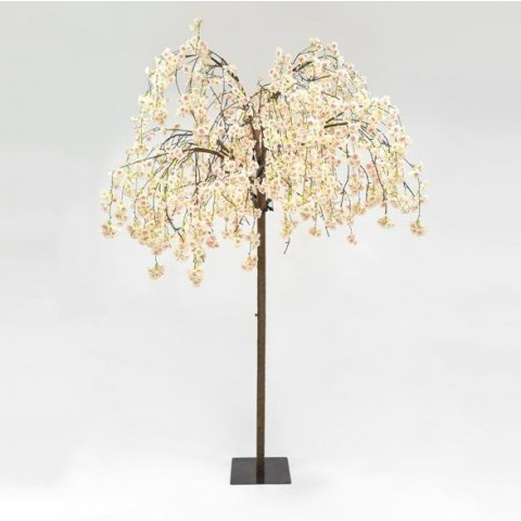 EUROLAMP ΔΕΝΤΡΟ ΚΕΡΑΣΙΑ, ΜΕ 288 ΘΕΡΜΑ ΛΕΥΚΑ LED, 250cm (600-30564)