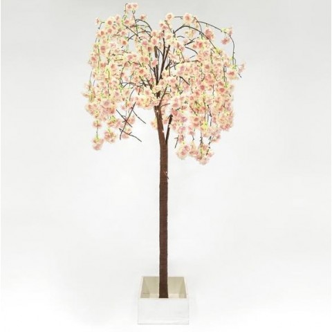 EUROLAMP ΔΕΝΤΡΟ ΚΕΡΑΣΙΑ, ΜΕ 84 ΘΕΡΜΑ ΛΕΥΚΑ LED, 170cm (600-30565)