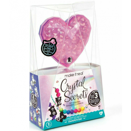 Make It Real - CLM ACK Shimmer Me Body Art Studio Bracelets with Swarovski, 1712, Multicolor