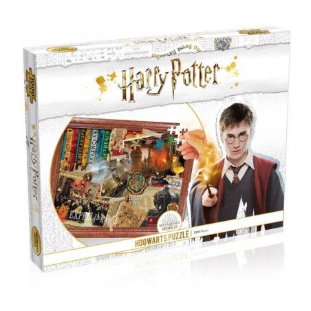 Winning Moves: Puzzle - Harry Potter Hogwarts (1000pcs) (WM00371-ML1)